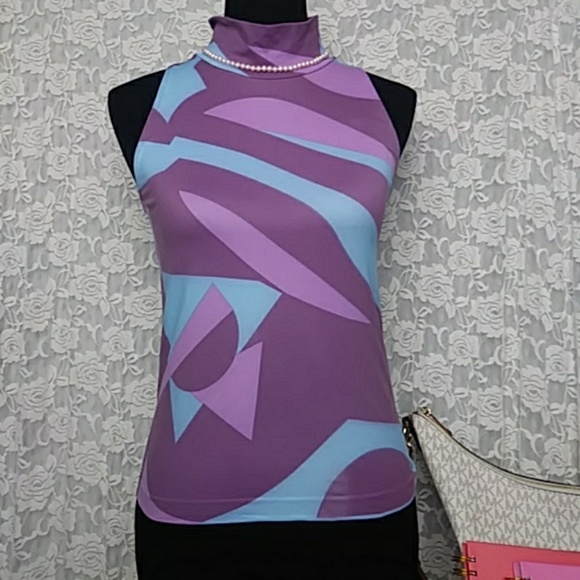Victoria's Secret Tops - Victoria's Secret Nylon sleeveless High Neck Tight